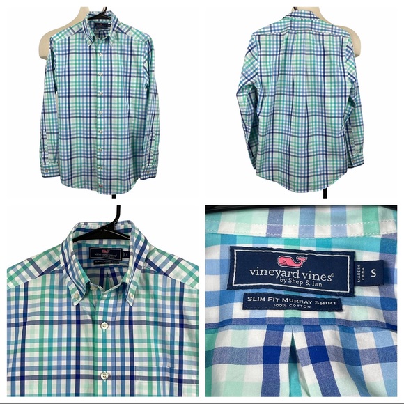 Vineyard Vines Other - Vineyard Vines Slim Fit Murray Plaid Shirt Small